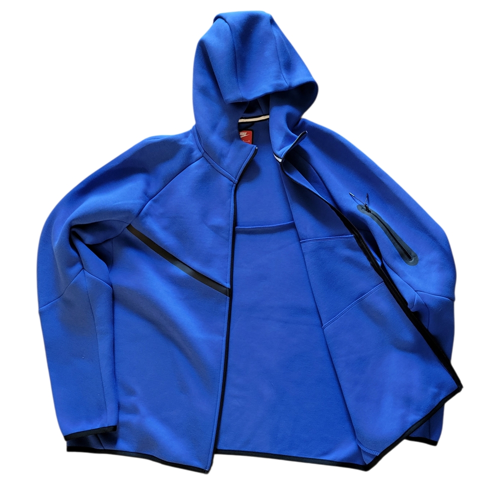 NWT Nike Men's Blue Hooded Jacket - Picture 5 of 11